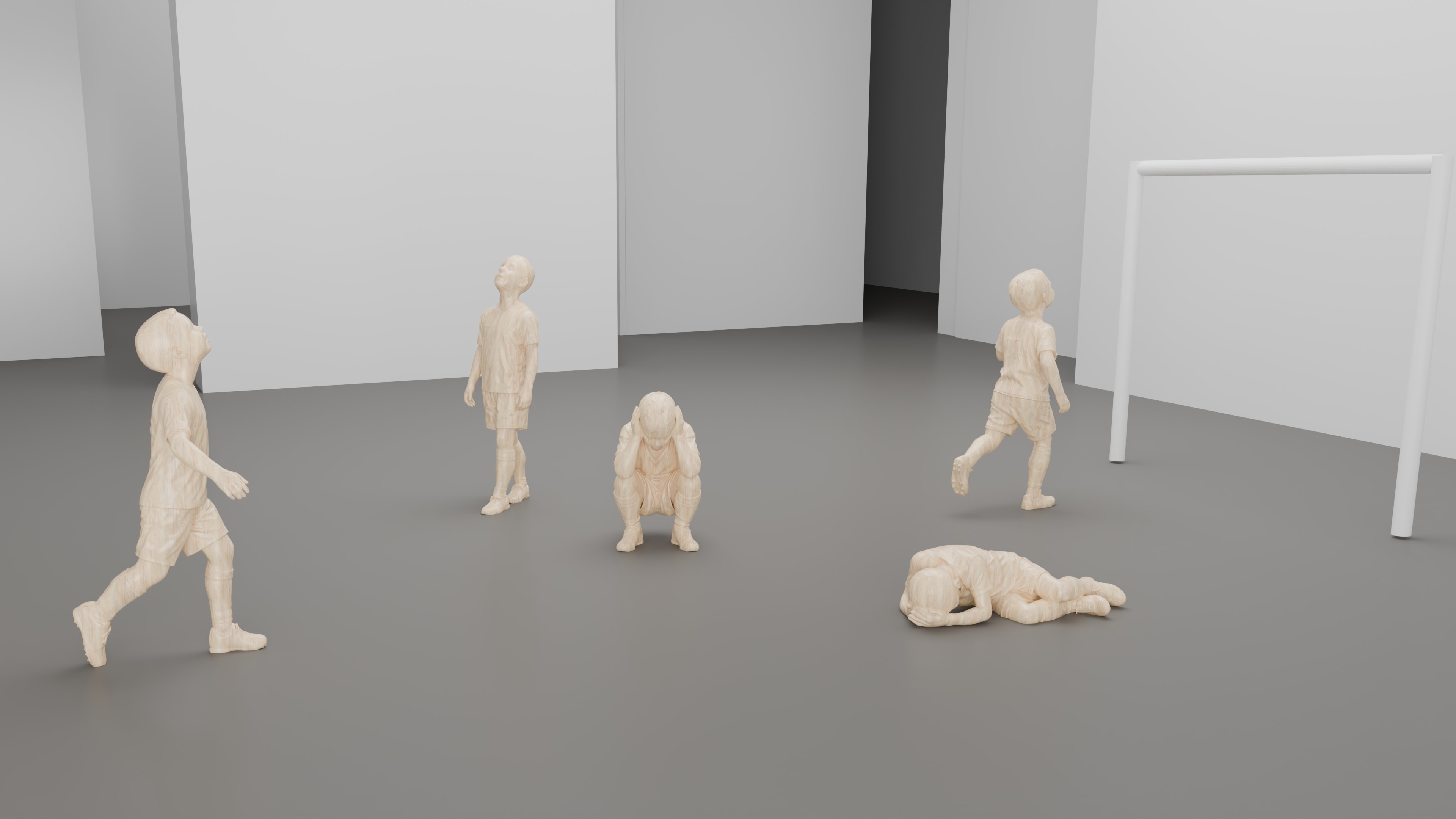 Installation view, The Low Pass
